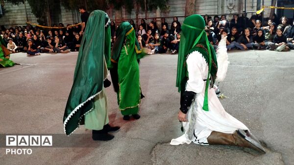 اجرای تئاتر، باب شهادت حضرت علی اکبر(ع)