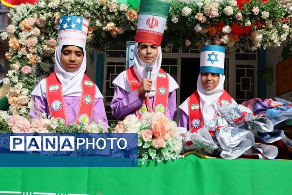زنگ انقلاب در مدارس رودبار جنوب به صدا درآمد 