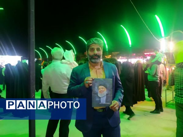 خروش مردم دار المومنین کاشان در میدان جهاد