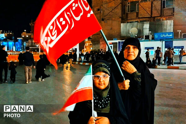 سوگواری تاسوعای حسینی در حرم مطهر امام رضا(ع)