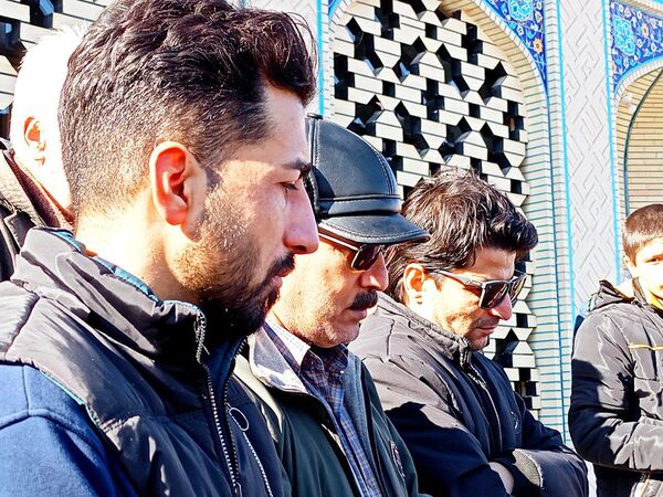 مراسم تشیع جانباز شهید مهدی نصری