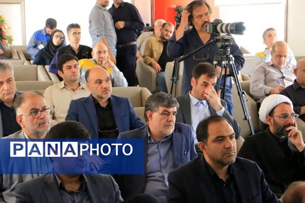 آیین افتتاح شرکت سینا فناوران ماندگار در شهرستان ملارد 