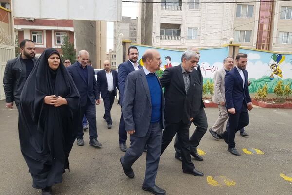 افتتاحیه آب درمانی در مدرسه استثنایی کریم اهل بیت رودهن