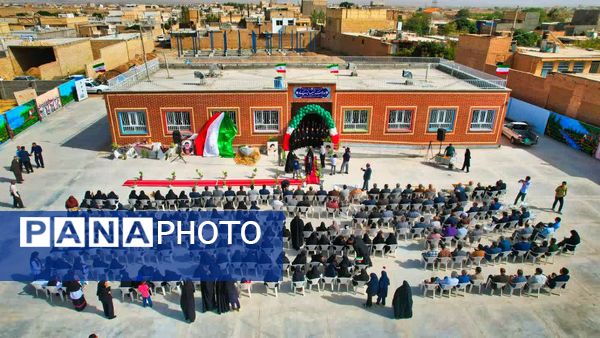 لبخند شادی بر لب های دانش آموزان فدافن؛ مدرسه جدید میزبان آنان خواهد بود 