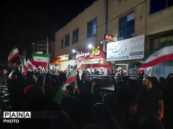 سی و دومین  حماسه آفرینی باشکوه مردم ولایتمدار شهرستان فردیس 