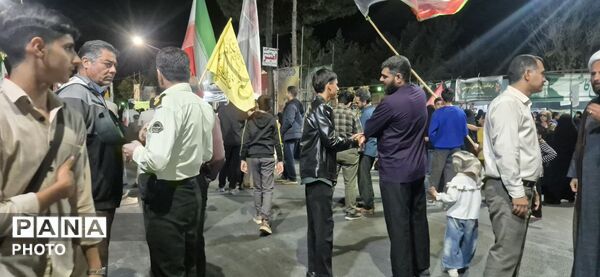 دویست و سی و دومین موج از اجتماعات شبانه در کاشمر 