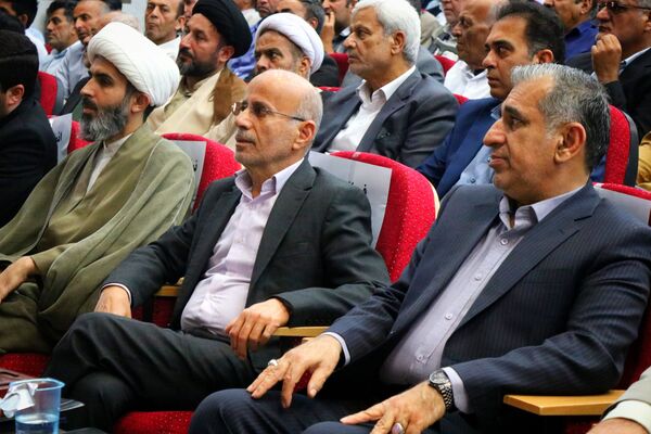 مراسم تکریم و معارفه فرماندار شهرستان لامرد