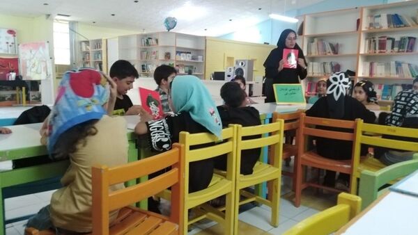 گردهمایی کودکان عاشورایی در کانون پرورش فکری کودکان و نوجوانان حاجی‌‌‌آباد 