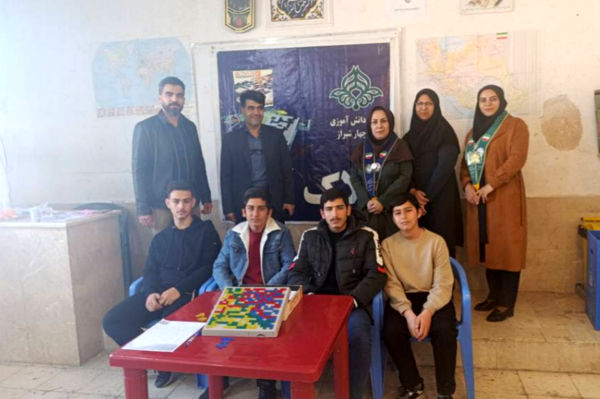 برگزاری بازیهای فکری در ناحیه 4 شیراز