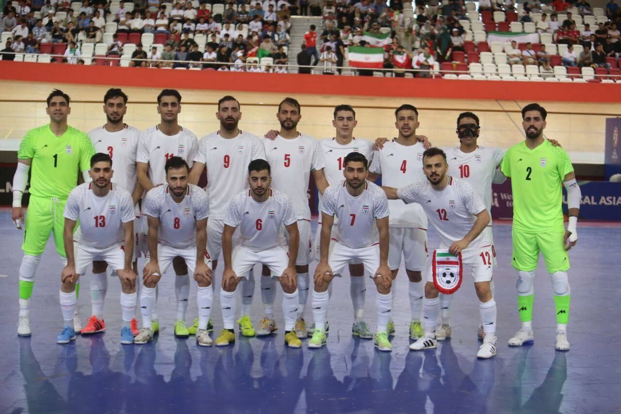 تیم فوتسال ایران چهارم رنکینک جهانی شد