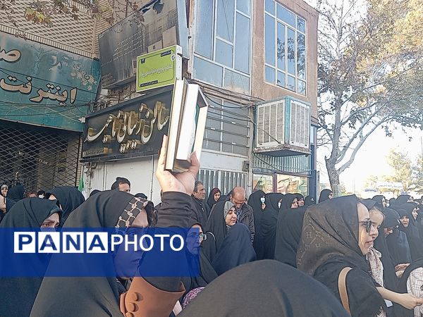 راهپیمایی میثاق با ولایت و محکوم نمودن اغتشاشات گروه های تروریستی در کاشمر