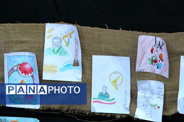 گرامیداشت پنجمین سالگرد شهادت سردار سلیمانی در شهرستان بم 