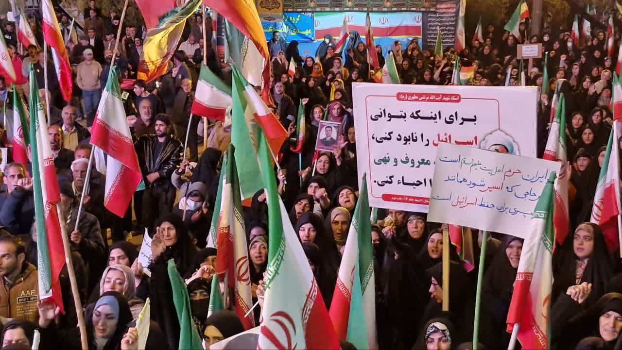 عطر رضوی در موج پنجاه و پنجمین شب اجتماع مردم شریف دلفان