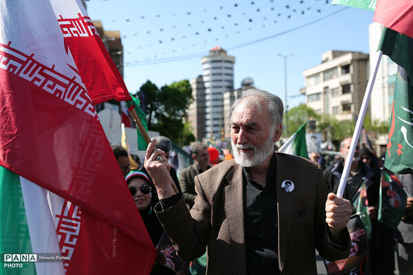 چهلمین روز شهادت رهبر شهید انقلاب اسلامی - تهران