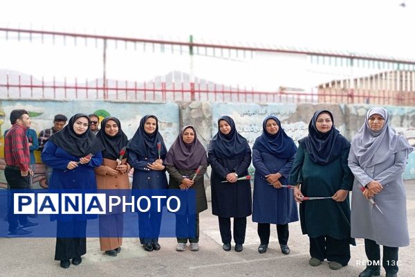 جشن سپاس معلم در مدرسه سید خلیل رضوی بار