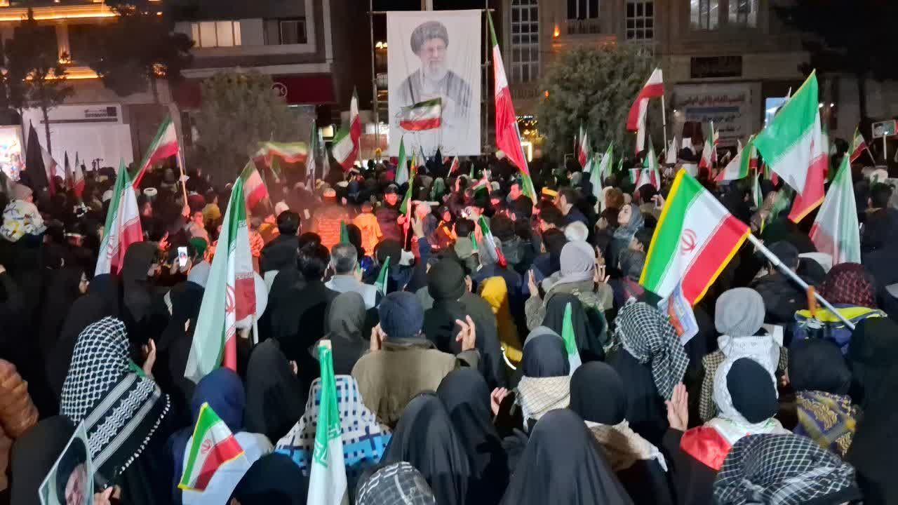 مراسم دشمن  سوزی در نیشابور 