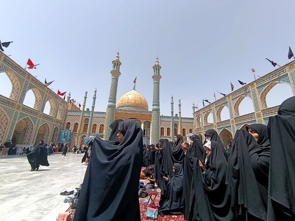 مراسم اربعین حسینی در کربلای ایران؛ باحضور پرشور زائران از سراسر کشور تا حرم مطهر حضرت سلطانعلی (ع)