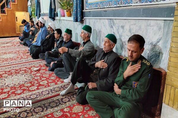 مراسم احیاء و عزاداری شب دوم قدر در مسجد جامع شهر بار نیشابور 