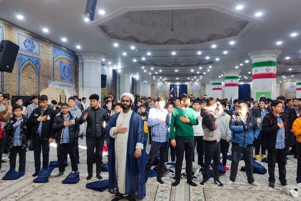 جشن تکلیف دانش‌آموزان پسر منطقه کهریزک 