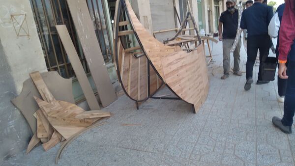 بازدید خبرنگاران پانا از شهرک سینمایی تهران