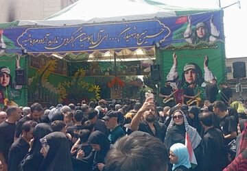حضور پرشور عاشقان حسینی در مراسم پیاده روی اربعین حسینی 
