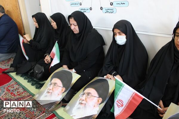 بیعت فرهنگیان شهرستان سملقان بارهبر