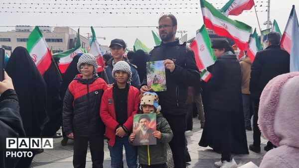  راهپیمایی روز جهانی قدس در مشهد مقدس 