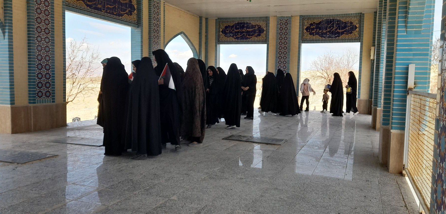 راهپیمایی روز قدس در روستای حیدری