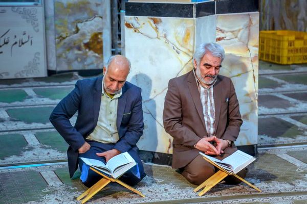 آیین ملی جزء خوانی قرآن کریم در حرم مطهر حضرت محمد هلال بن علی(ع)
