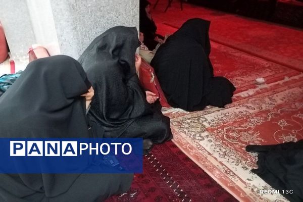 اجتماع عزاداران شهدای راه خدمت در مسجد جامع شهر بار 