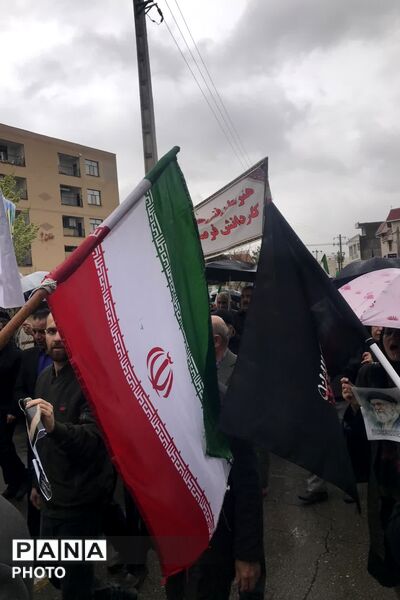حضور مردم صدرا در راهپیمایی روز قدس