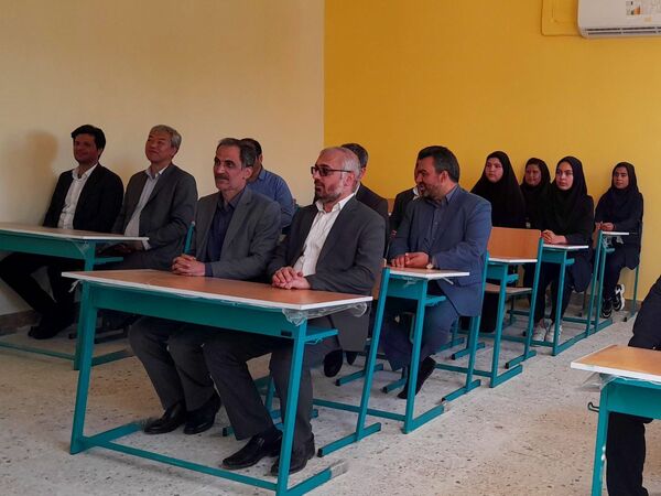 آیین بهره‌برداری و رونمایی از آموزشگاه ۱۲ کلاسه‌ علوی ۱۳ آبان در مشهد