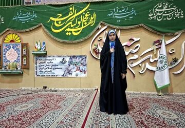 جلوه ای از همبستگی دانش آموزان در همایش وطن‌یار