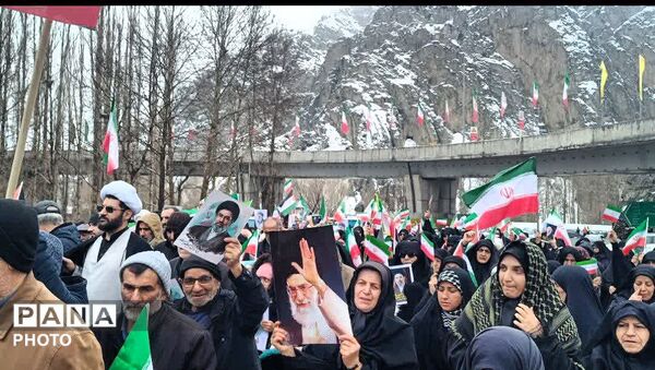 حضور پرشور  اهالی بخش آسارا کرج در راهپیمایی روز جهانی قدس
