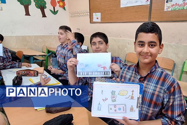 آموزش مهارت جراتمندی توسط دانش‌آموز خبرنگار پانا همگام با معلم