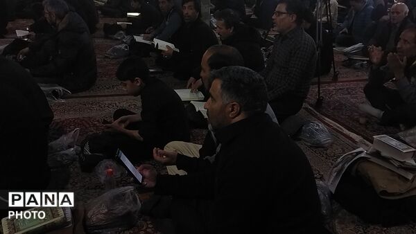 مراسم شب ۲۱ رمضان در مسجد جامع نیشابورـ۱