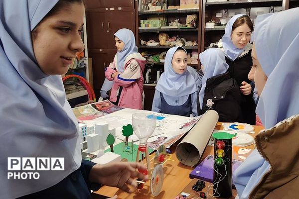 نمایشگاه طرح جابر در دبستان شهید مجید مجیدی ناحیه دو شهرری 