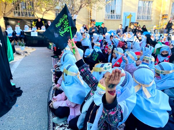 فاطمیه در مدرسه عصمت شهرستان باخرز