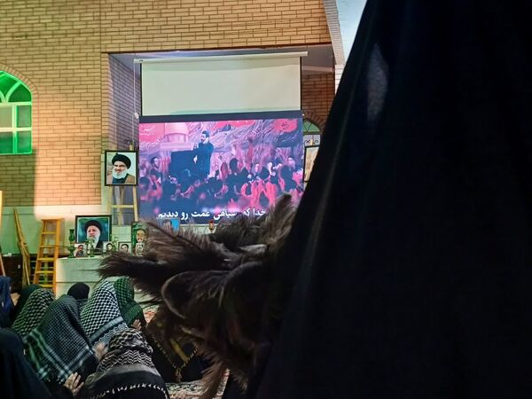 مراسم معنوی اعتکاف در مجموعه رستگاران شهرستان برخوار  