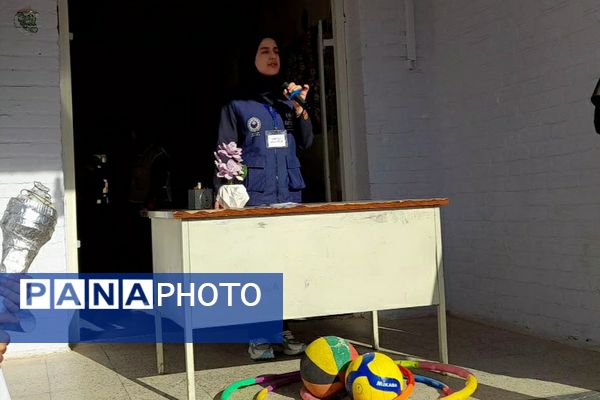 افتتاح المپیاد ورزشی در مدرسه زکیه صباشهر