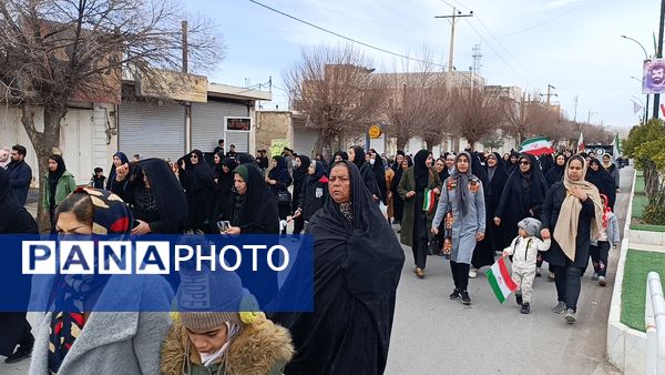 راهپیمایی ۲۲ بهمن در مشهدمرغاب