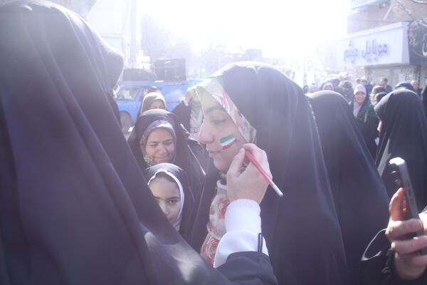 راهپیمایی ۲۲ بهمن در شهرستان نظرآباد 