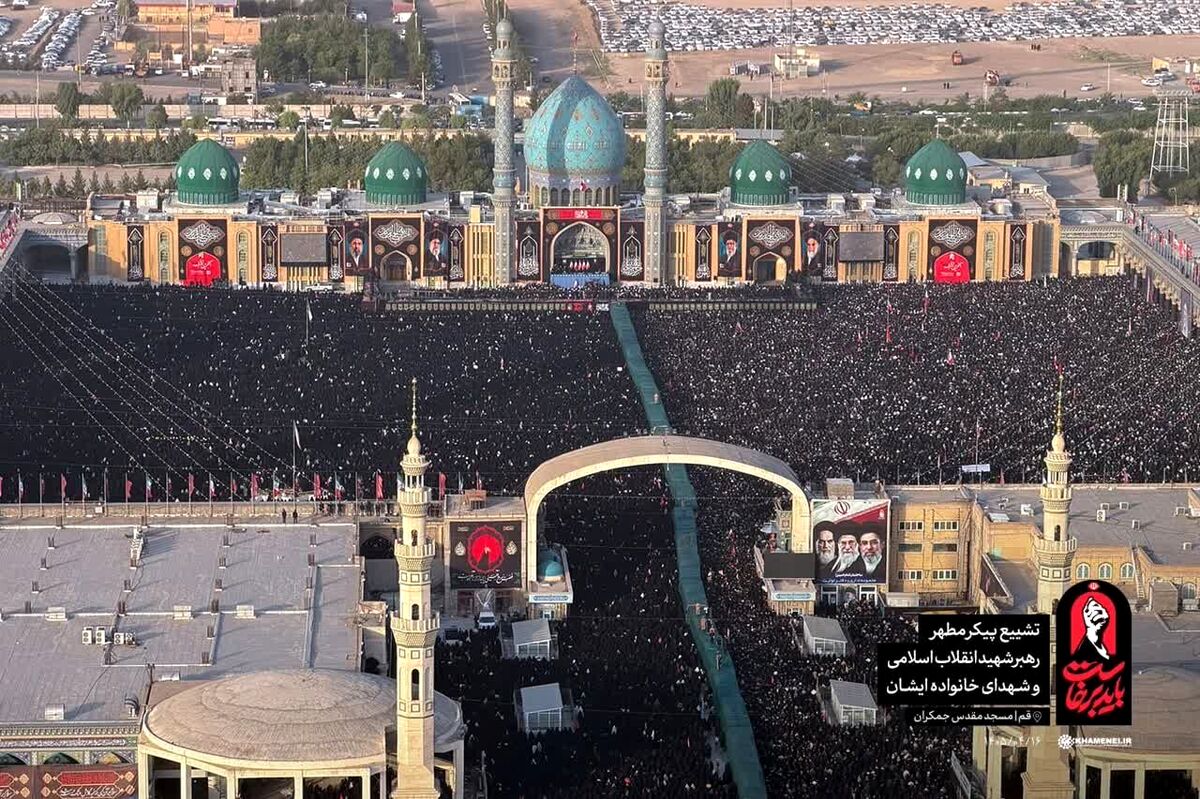 کریمه اهل بیت(س)میزبان آقای شهید ایران؛ تشییع و بدرقه میلیونی پیکر رهبر شهید