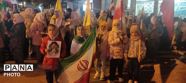 اربعین رهبر شهید انقلاب و شهدای دانش آموز میناب در چاراویماق