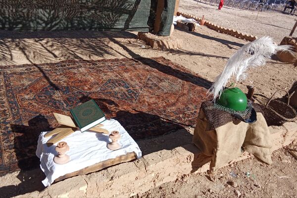 اجرای تعزیه شهادت حضرت زهرا (س) در روستای ظفرآباد شیراز