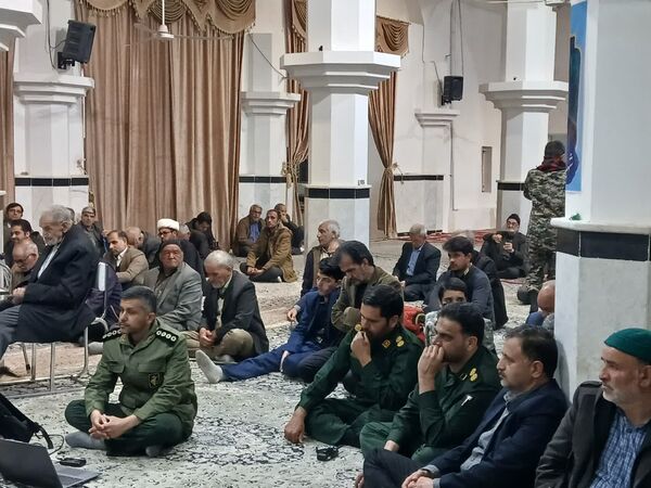 مراسم گرامیداشت شهدای مقاومت و تشیع نمادین پیکر پاک شهید سید حسن نصرالله در خلیل آباد 