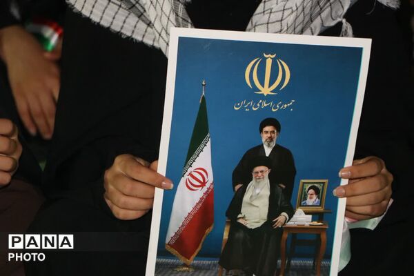 حماسه جان‌فدایان ‌فهرجی در اجتماع امام رضایی‌ها‌