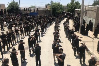 مشق عشق در مکتب سقای کربلا