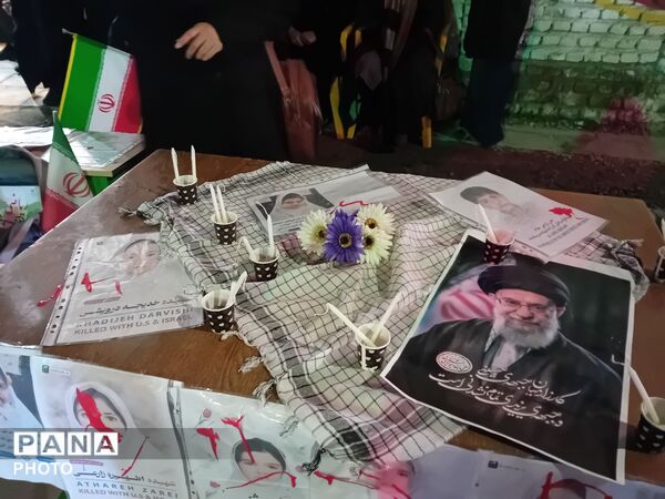 مراسم استقبال و شب وداع با پیکر مطهر شهید ناواستوار دوم امیررضا قدرتی در سملقان