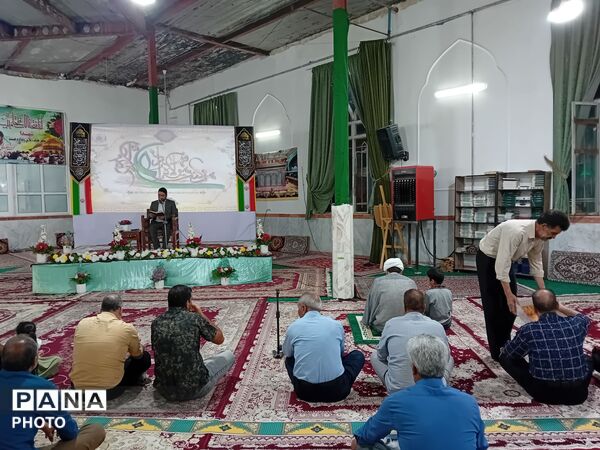 برگزاری مراسم عید غدیر خم در امامزاده سید محمد (ع) کاشمر
